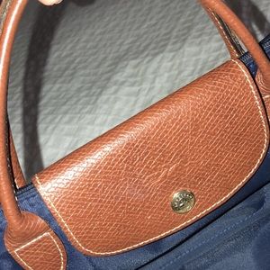 Longchamp bag Le Pliage S navy blue